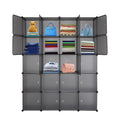 20 Cube Stackable Plastic Storage Organizer Q94629