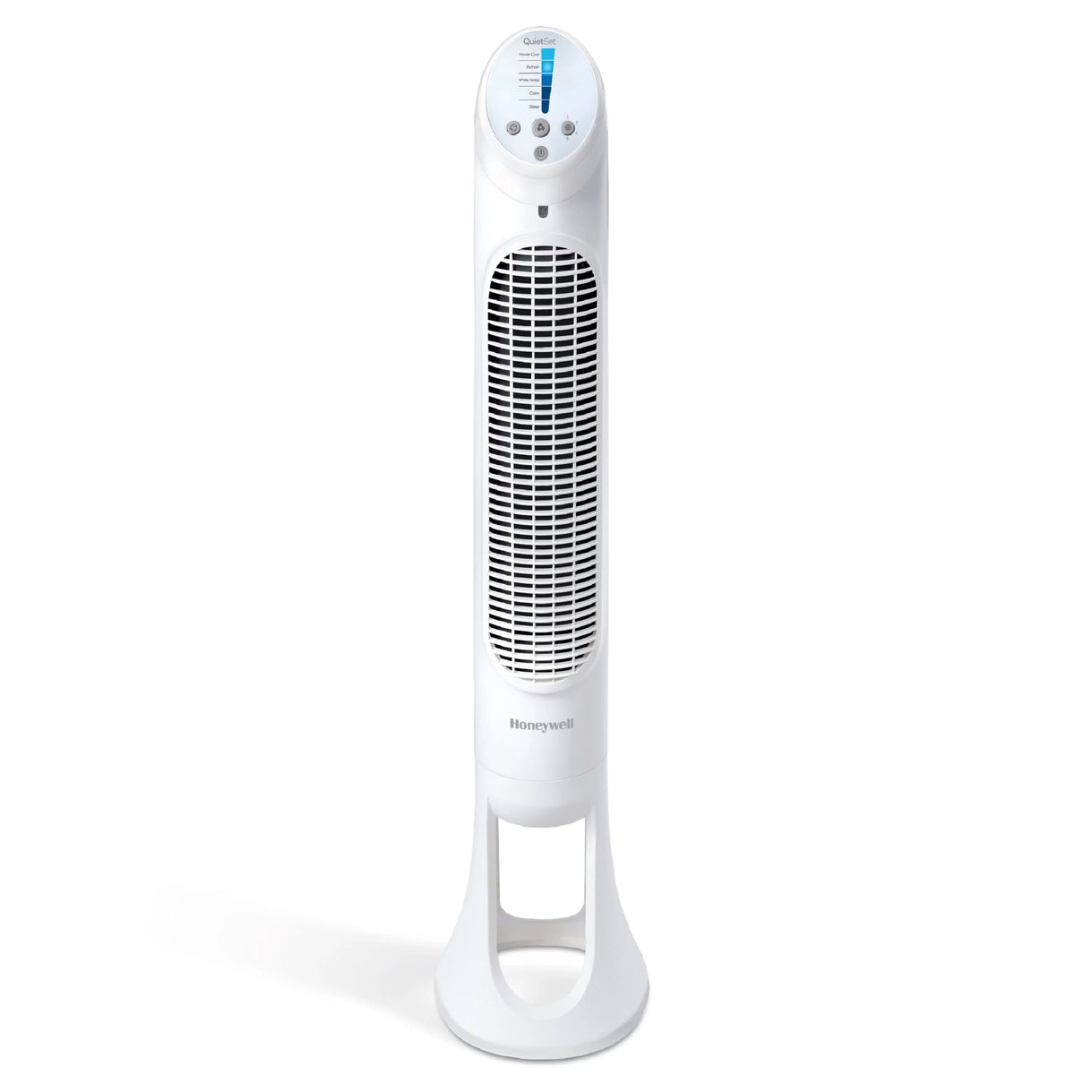 Black QuietSet Oscillating Electric Tower Fan M80633