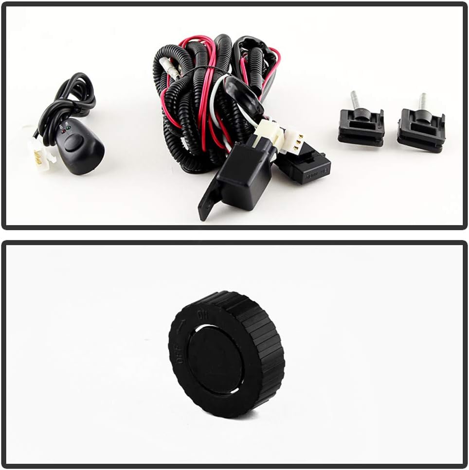 Black Headlights + Corner Signal Lamps with Fog Lights X51737