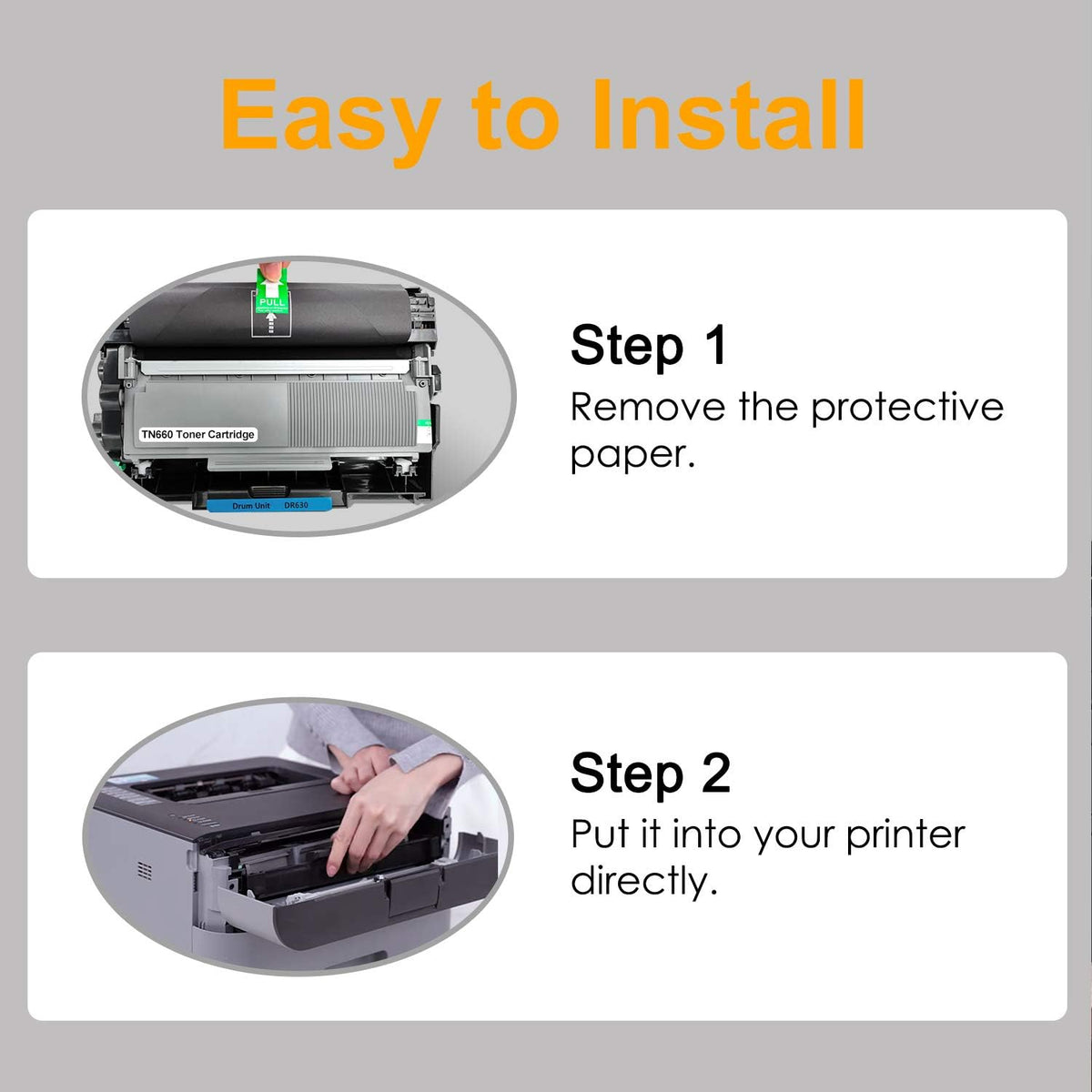 Compatible Drum Unit and Toner Cartridge Replacement Combo Pack B92745