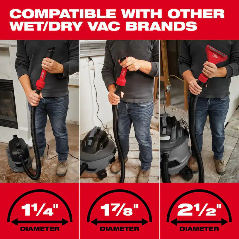 18-Volt Cordless Wet/Dry Vacuum with Crevice and Nozzle Kit W3550