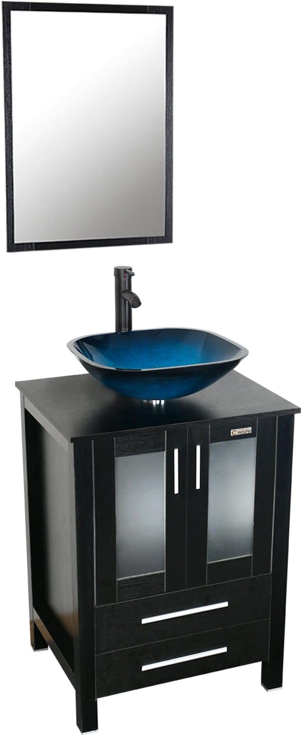 24 Bathroom Vanity Sink Combo Above Counter Vanity Cabinet M636375