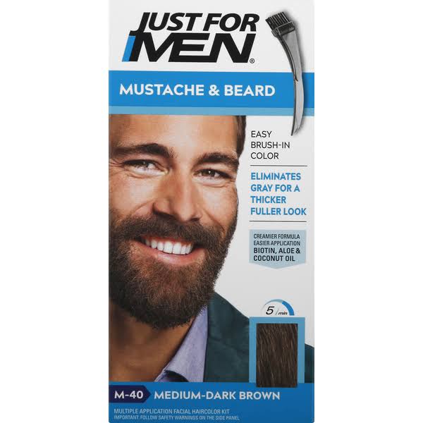 Mustache & Beard Medium-Dark Brown Color G248866