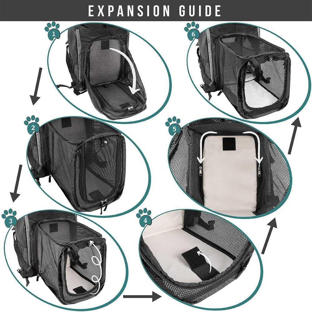 Expandable Pet Carrier Backpack Q672197
