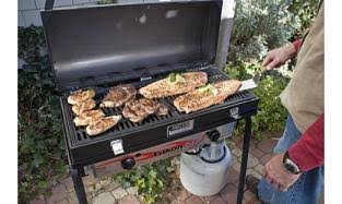 Professional Barbecue Grill Box for 2-Burner Stoves O45238