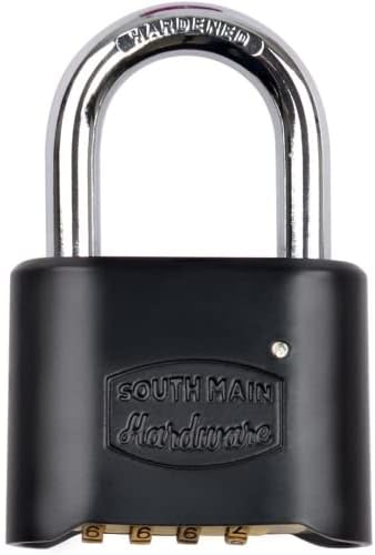 Black Die-Cast Padlock L8481