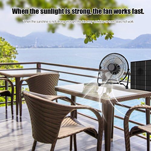 Solar Powered Portable Fan N41321
