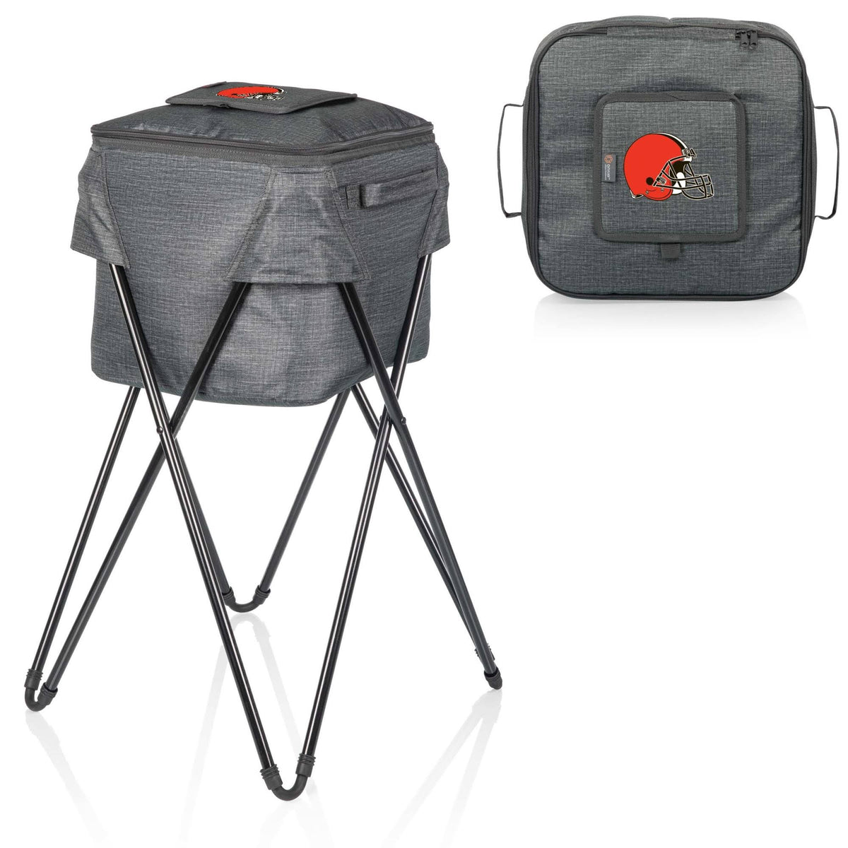 Camping Party Cooler with Stand - Gray B9420