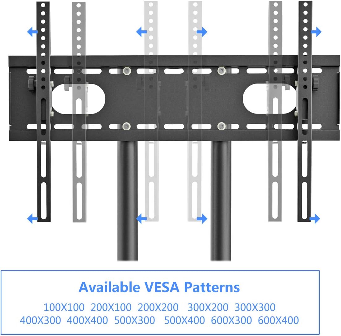 Height Adjustable TV Floor Stand for 32-70 inch TVs A542