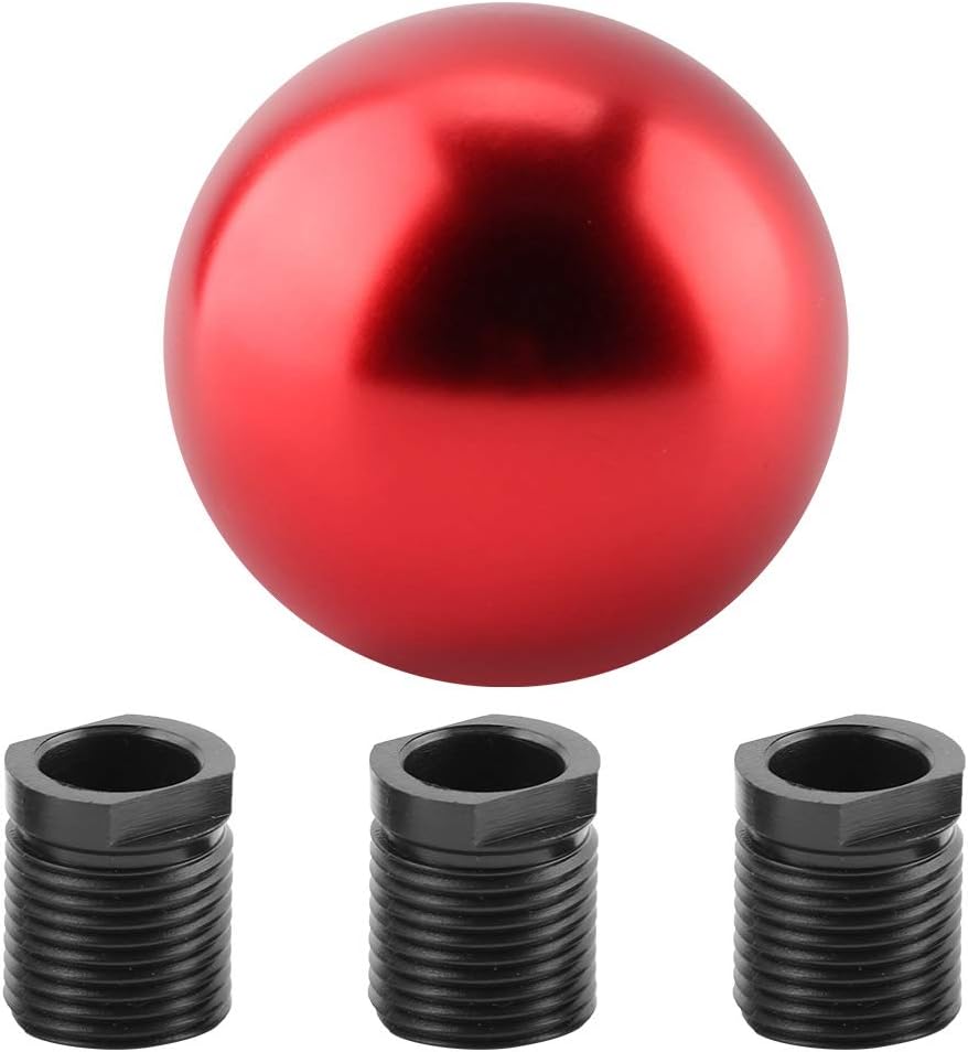 Universal Manual Gear Shift Knob Round Ball Shape Pack of 2 C654122