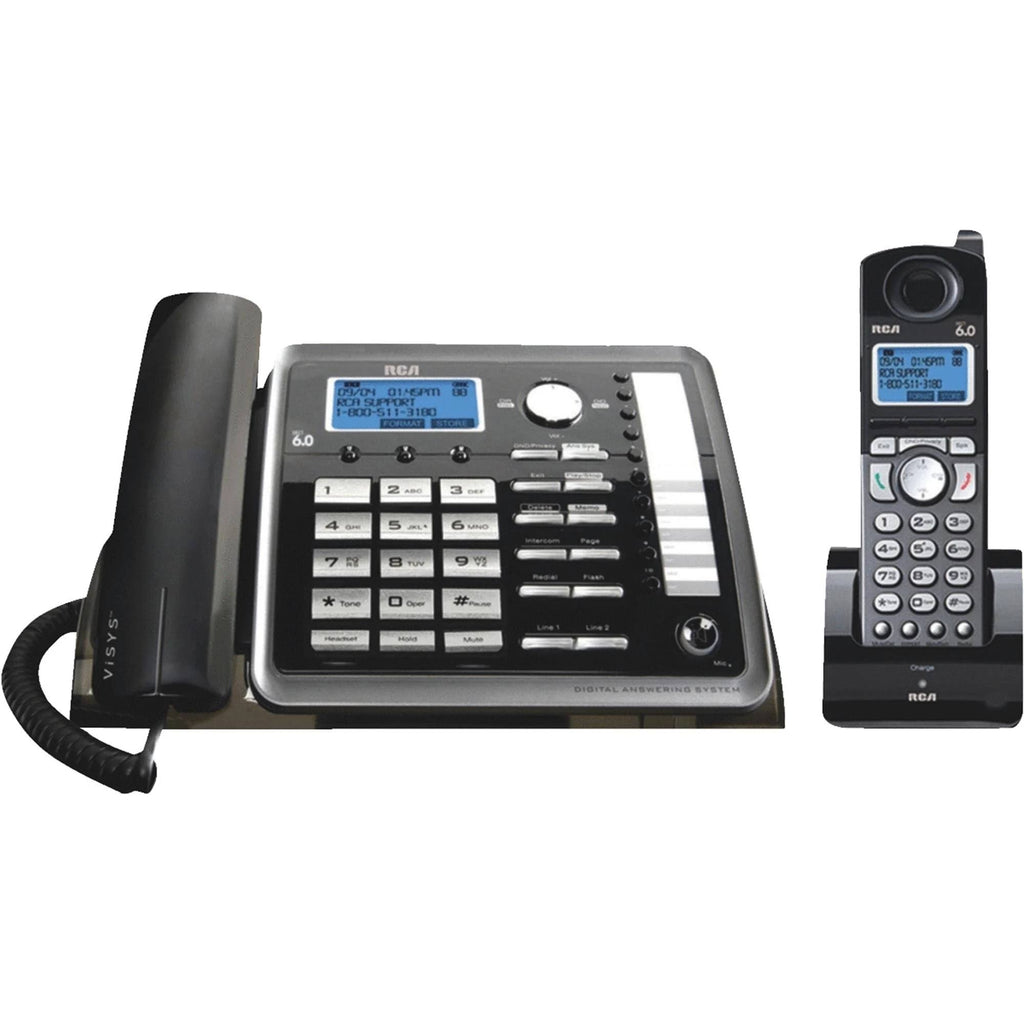 2-Line Corded Cordless Expandable Phone with Caller X378