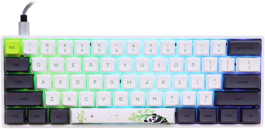 61 Keys Hot Swappable Programmable Mechanical Keyboard S728562