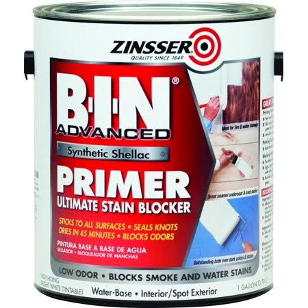 White Shellac Primer Stain Blocker Gallon Case of 2 F4111