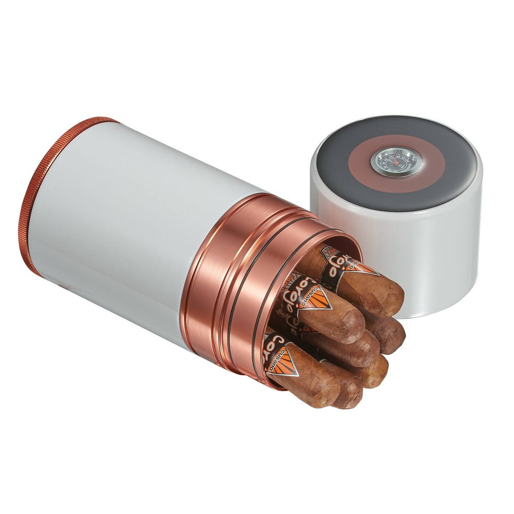 White Travel Humidor Q20352