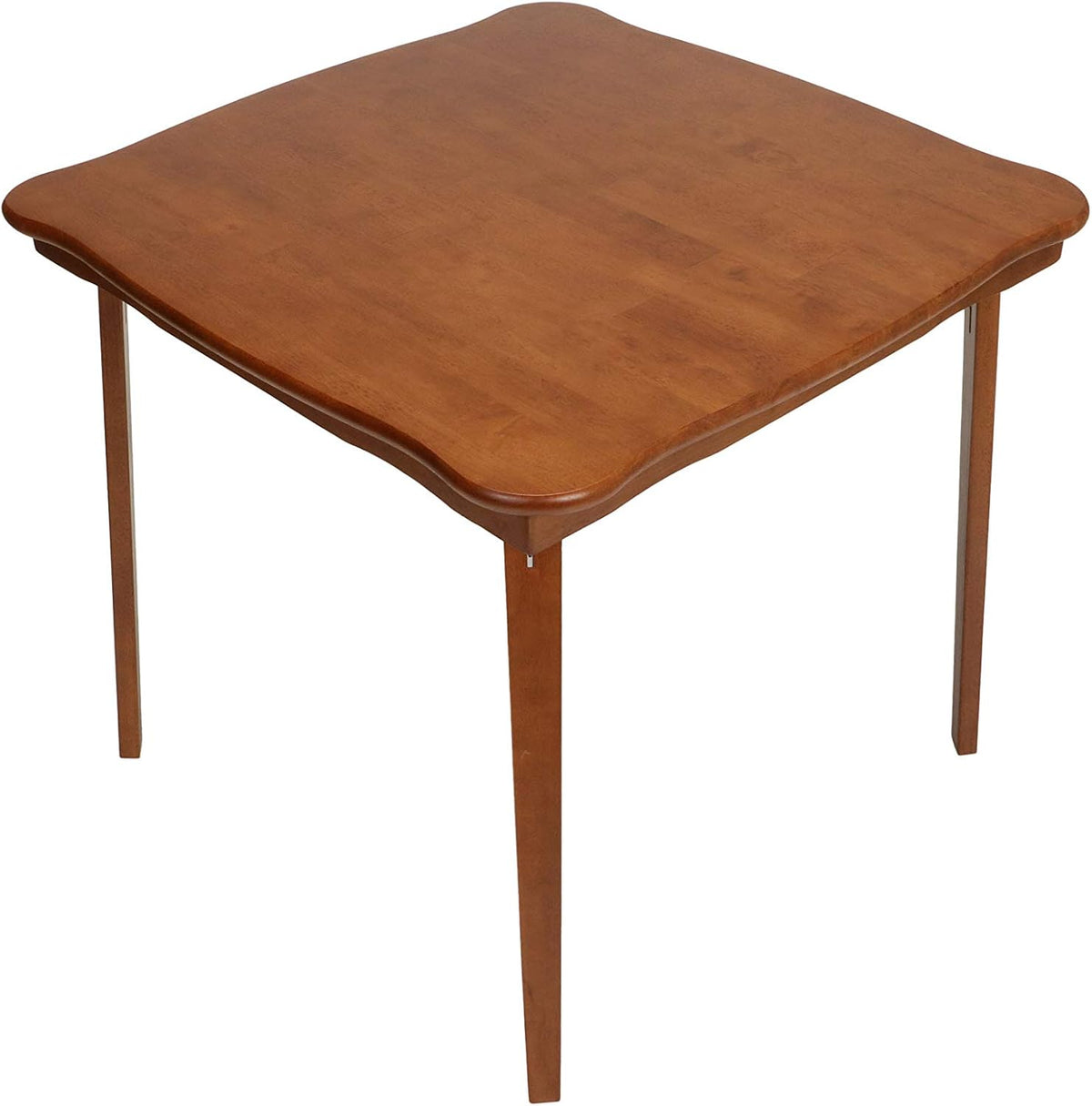 Folding Card Table Cherry Finish N363839