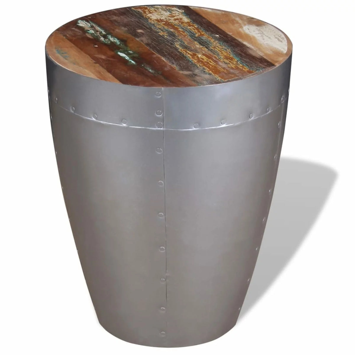 Solid Reclaimed Wood Stool L818306
