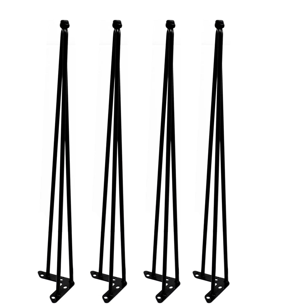 Hairpin Metal 3 Pin Table Legs Tripod 30" (4 pc) O965415