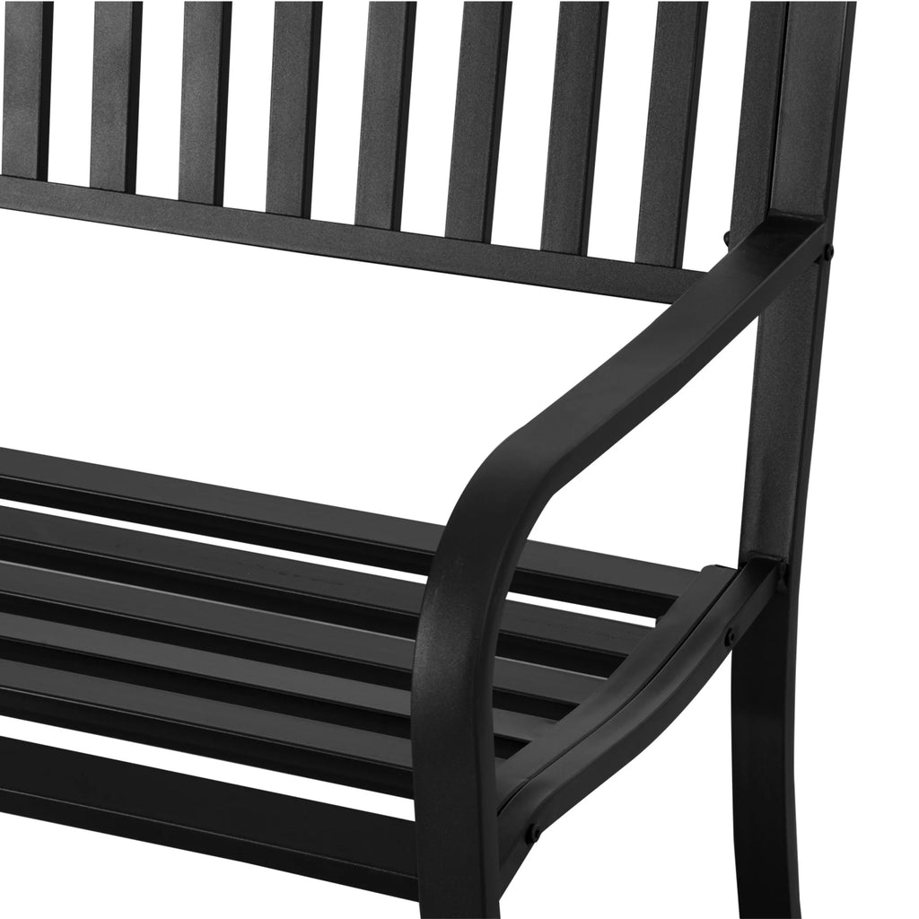 2 Seat Steel Patio Garden Bench T66423