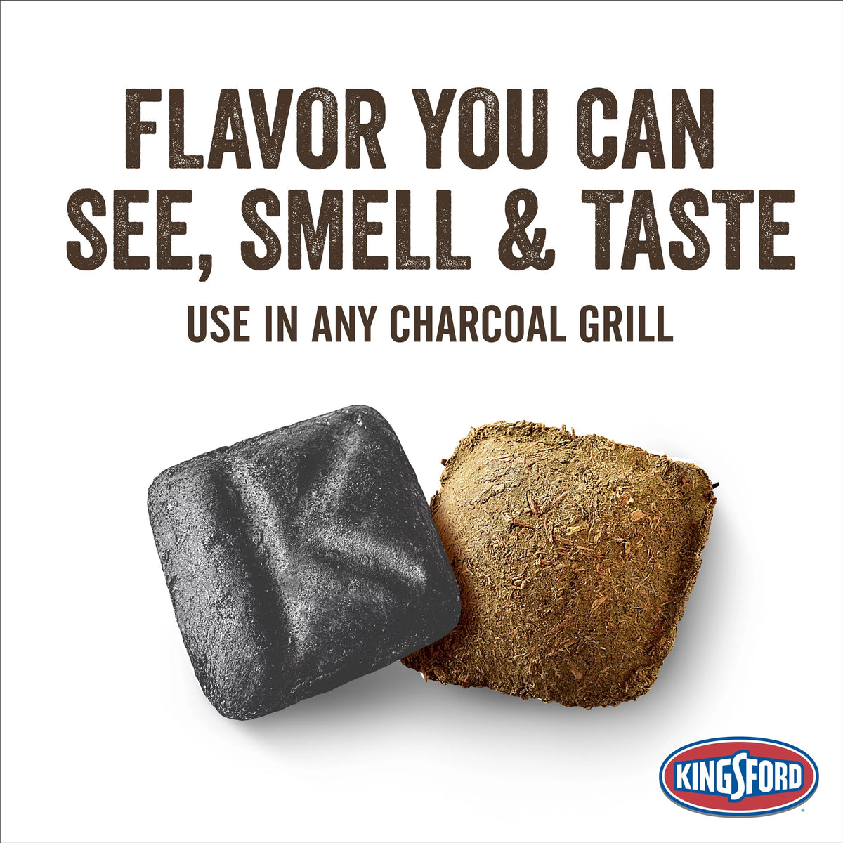 8 lbs BBQ and Hickory Charcoal Briquettes W7724
