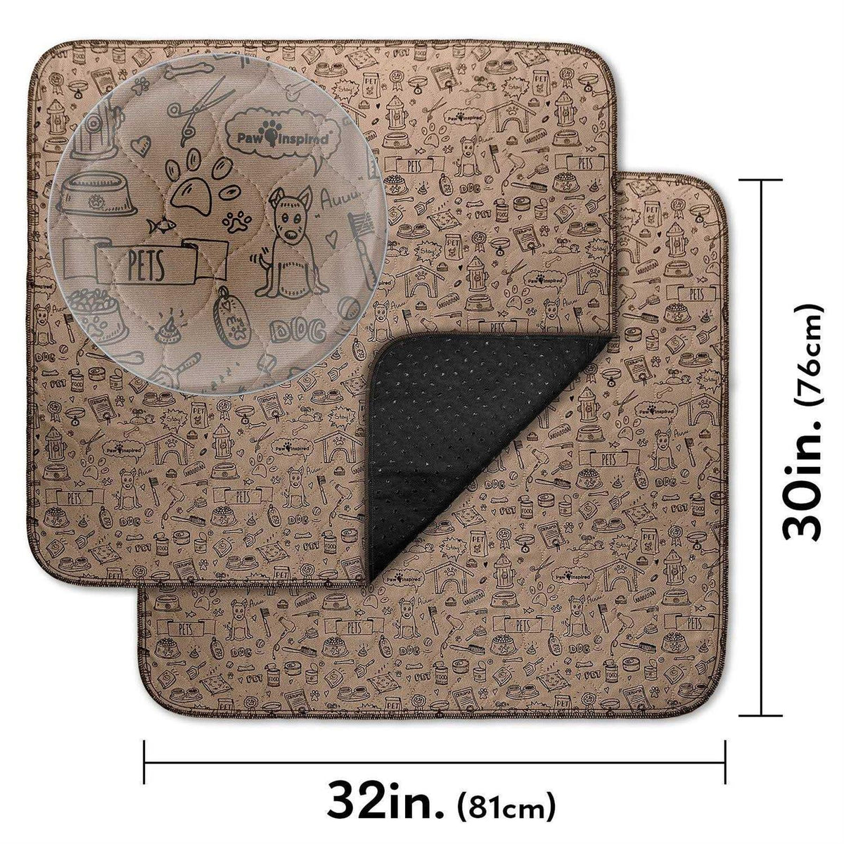Washable Reusable Pee Pads for Dogs K88952