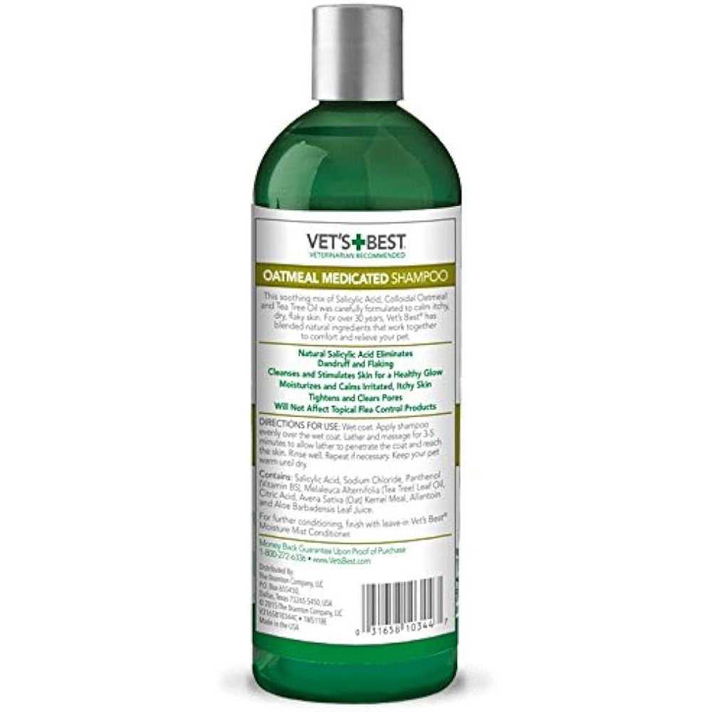 Oatmeal Medicated Dog Shampoo H817618