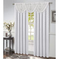 White 54x84 Inches Rod Pocket Window Panel H136