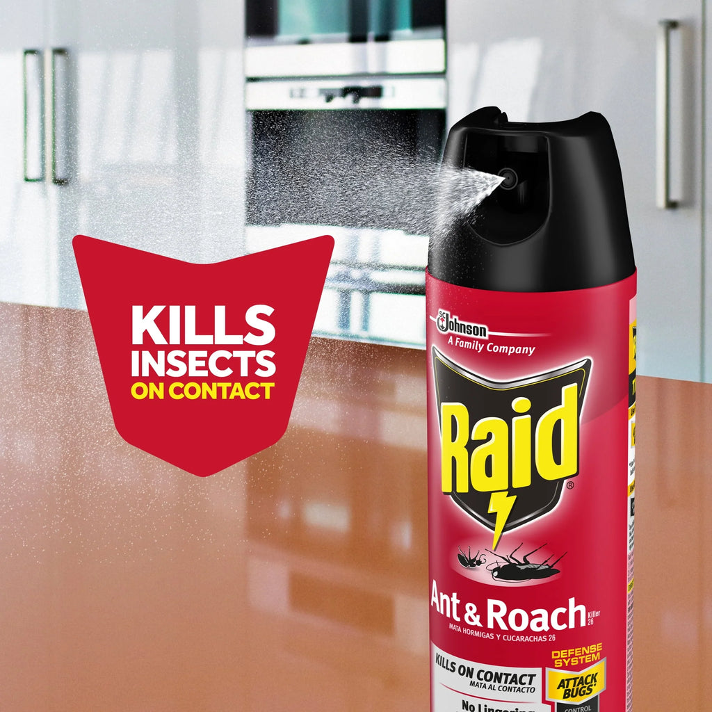 Ant & Roach Killer Outdoor Fresh Scent 17.5 oz 2 ct H20256