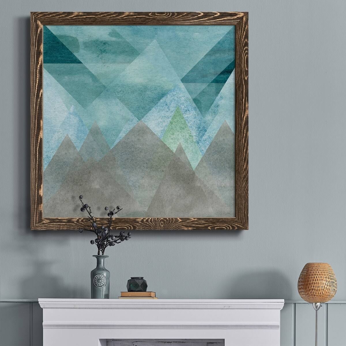 Framed Canvas O726