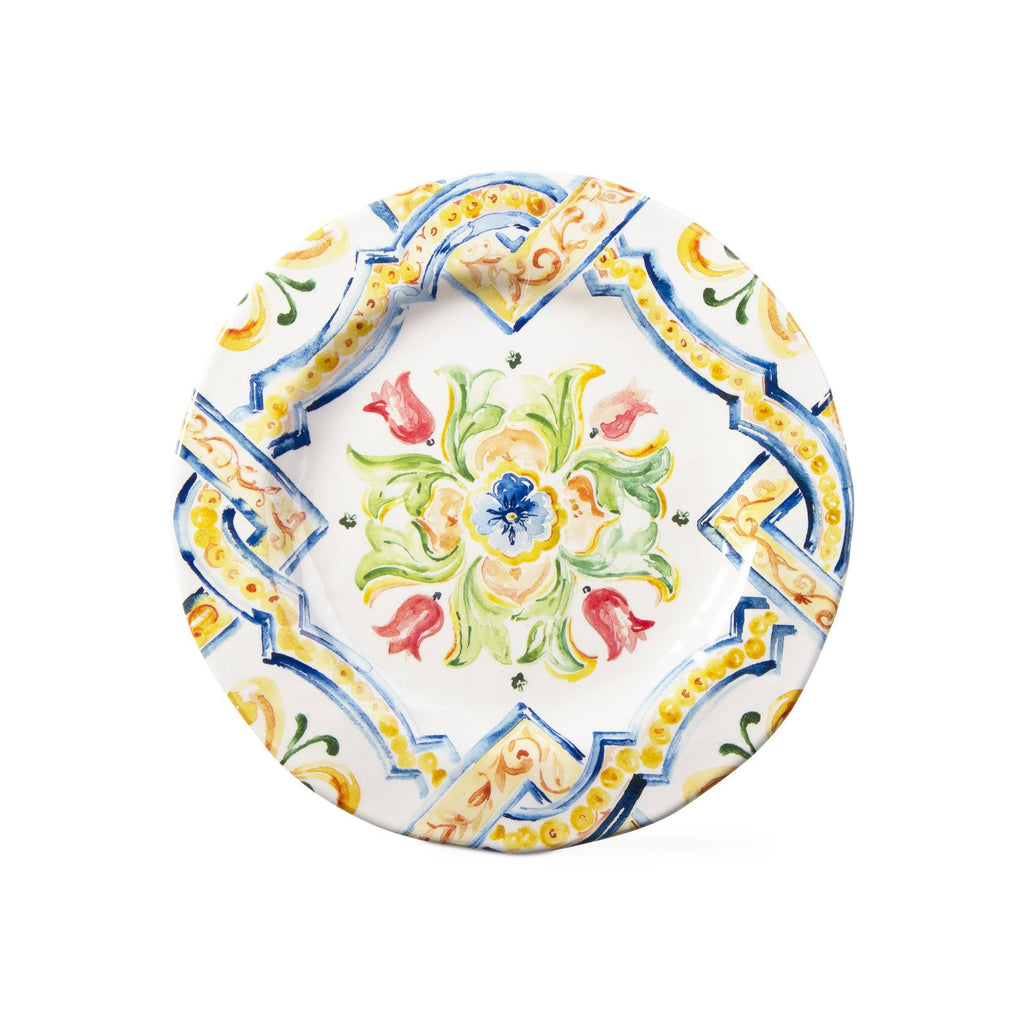 Yellow Dinner Plate Set of Four I1403