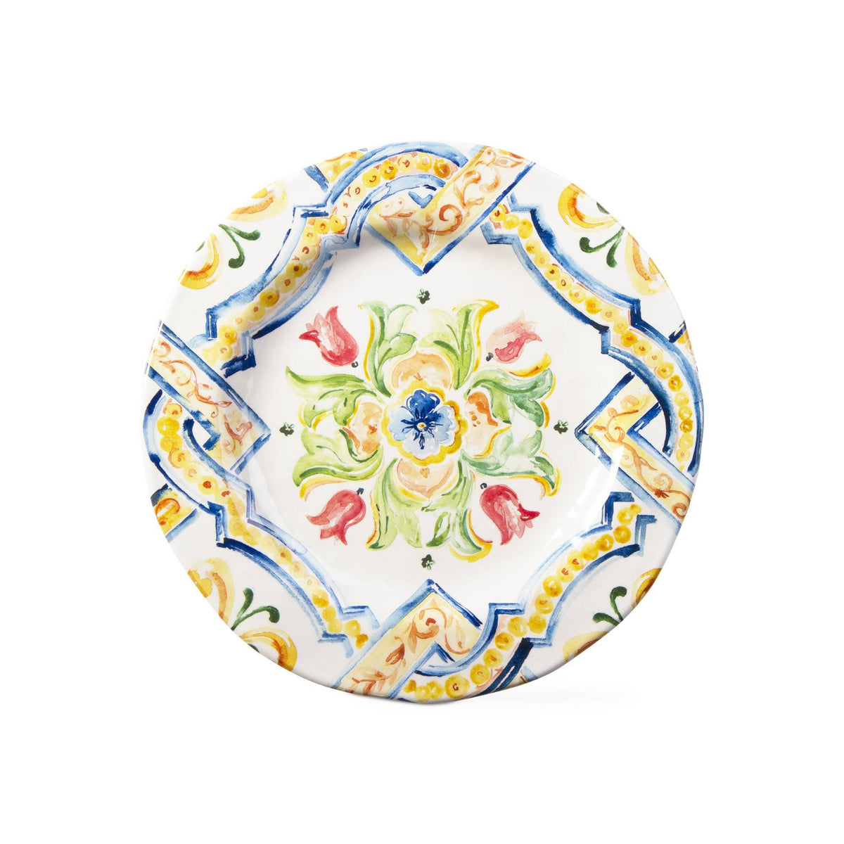 Yellow Dinner Plate Set of Four I1403