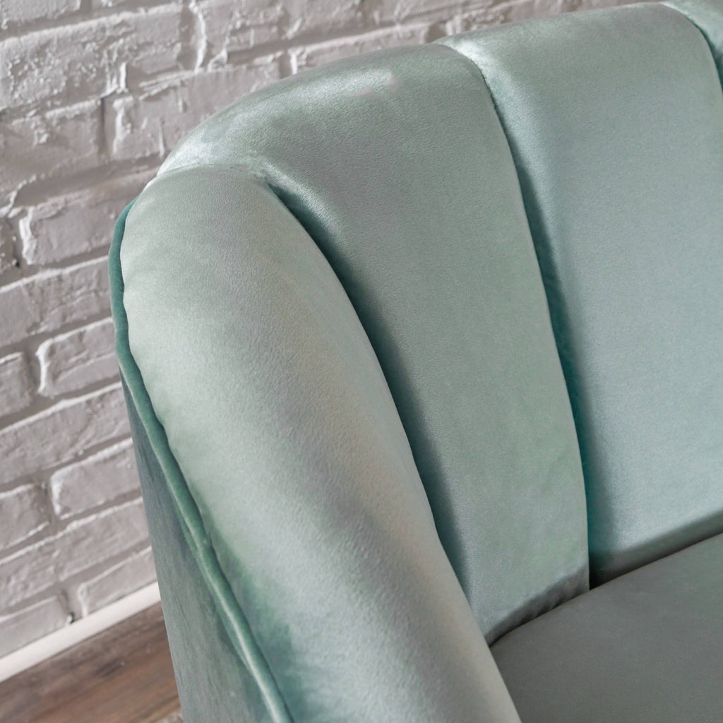 Modern Velvet Settee F743