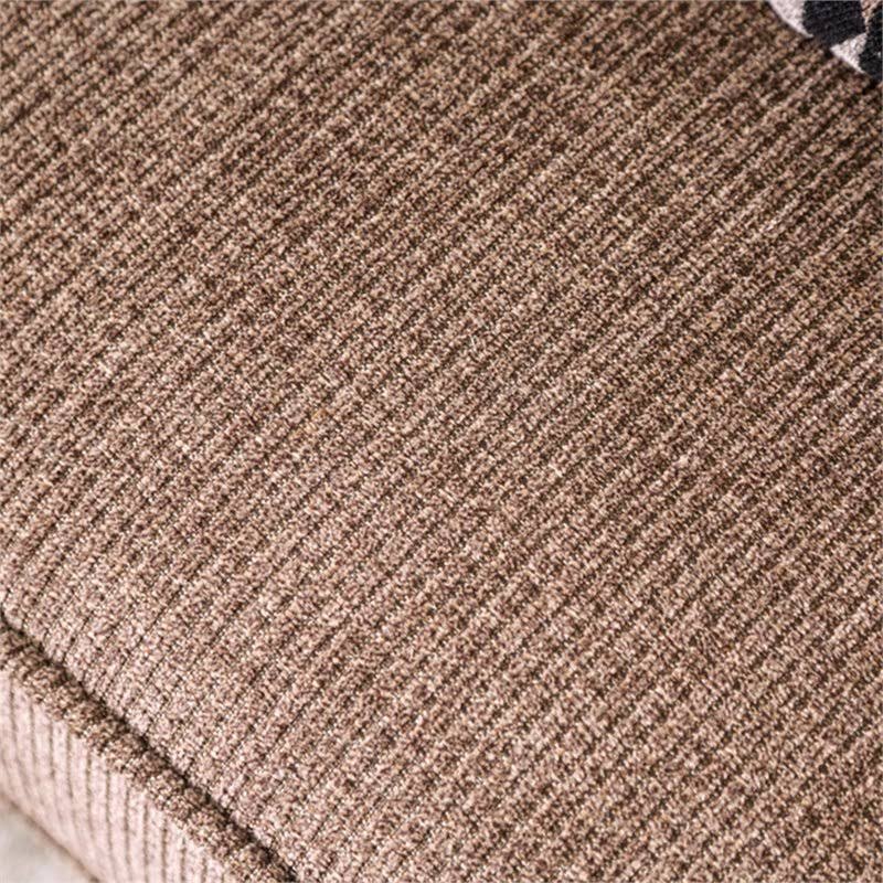 Brown Faux Leather Accent Chair P5001