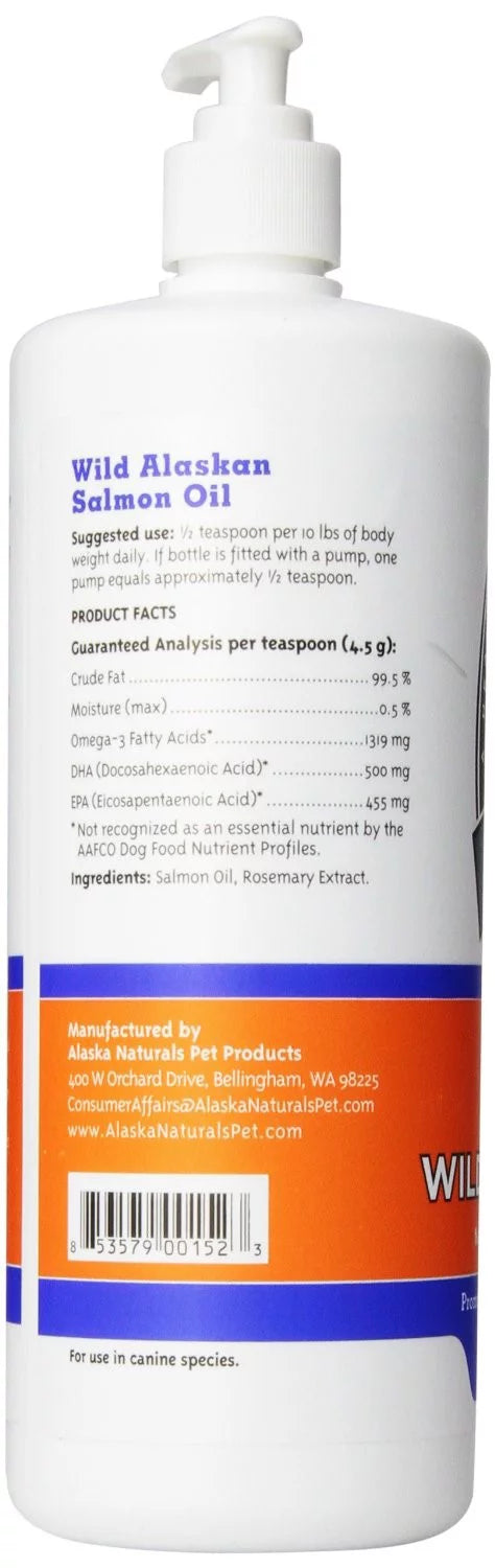 Salmon Oil for Dogs 32 Oz F7242