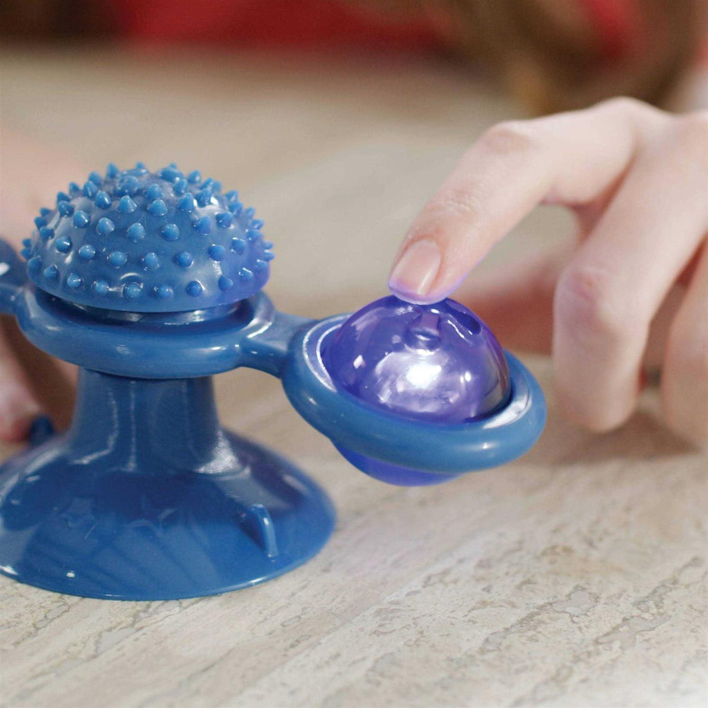 Spinner Toy & Grooming Brush X420