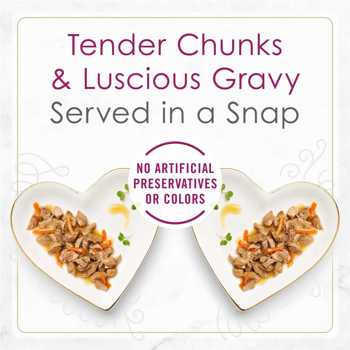 Wet Cat Food Tender Beef with Carrots Y4784