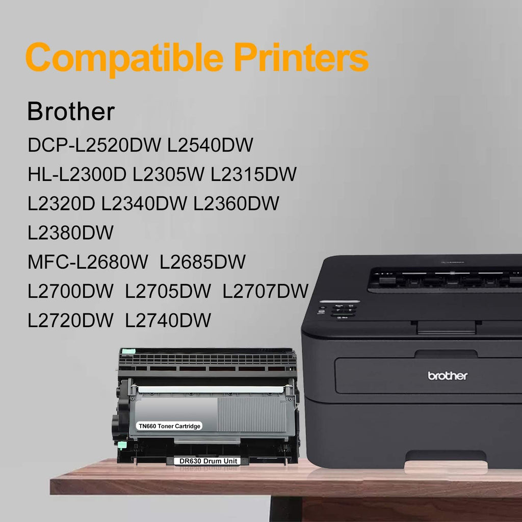 Compatible Drum Unit and Toner Cartridge Replacement Combo Pack B92745