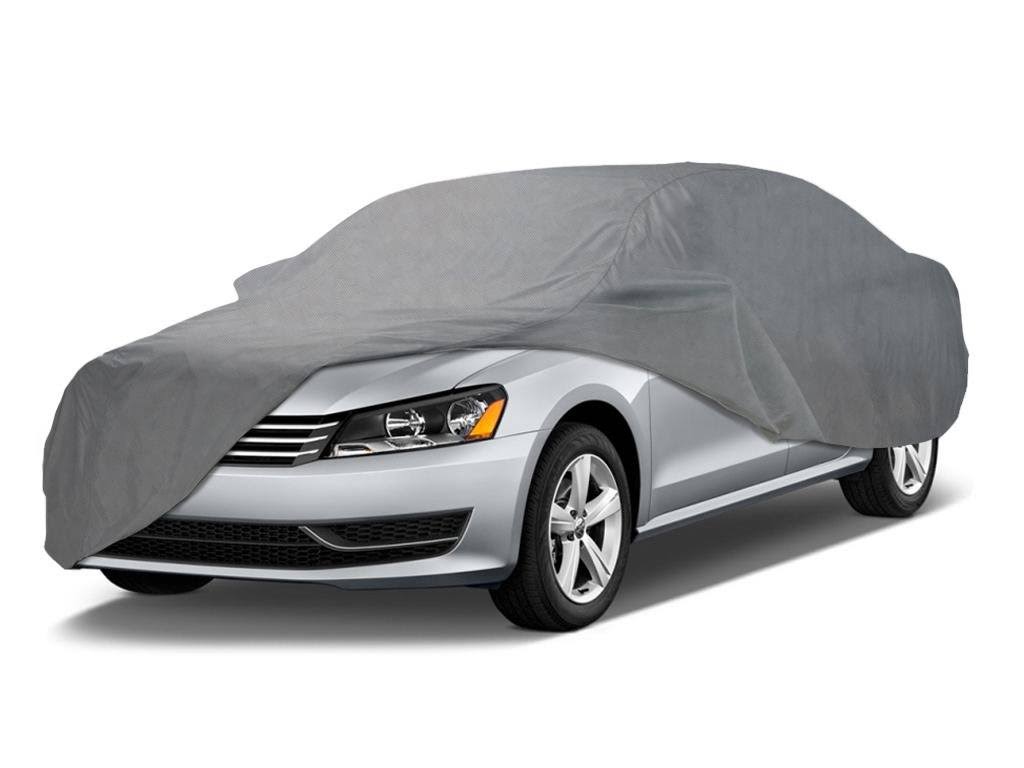 Universal Car Cover Fits Sedans Up to 16 ft 8 in Gray S898792