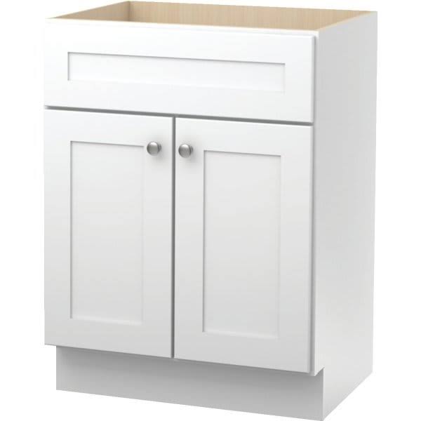 White Bath Vanity Base Cabinet C349173