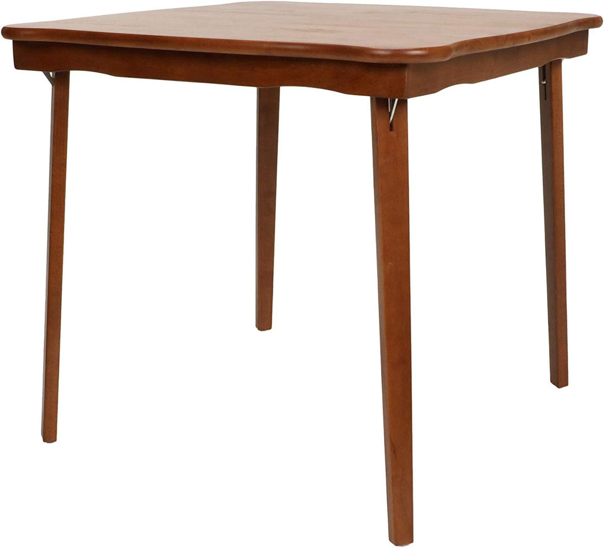 Folding Card Table Cherry Finish N363839