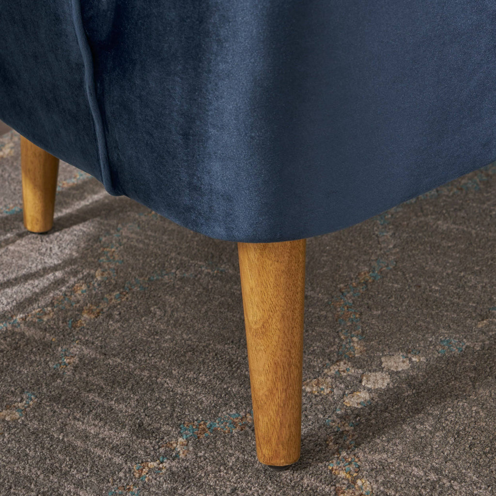 Modern Velvet Settee F743