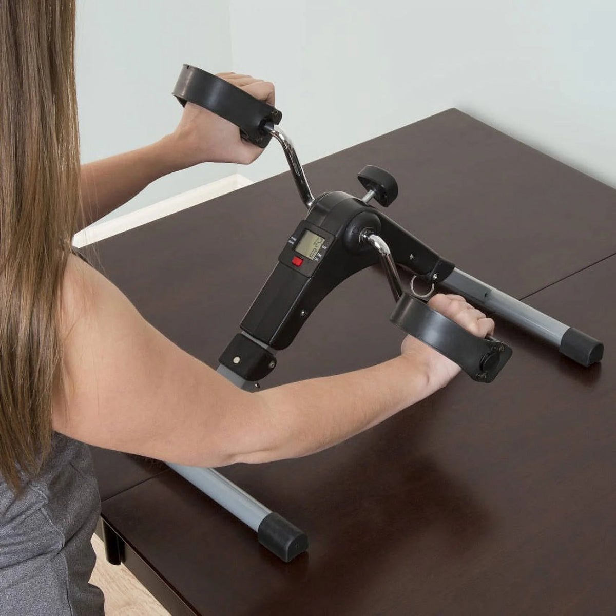 Under Desk Bike Pedal Exerciser with Calorie Tracker X551198