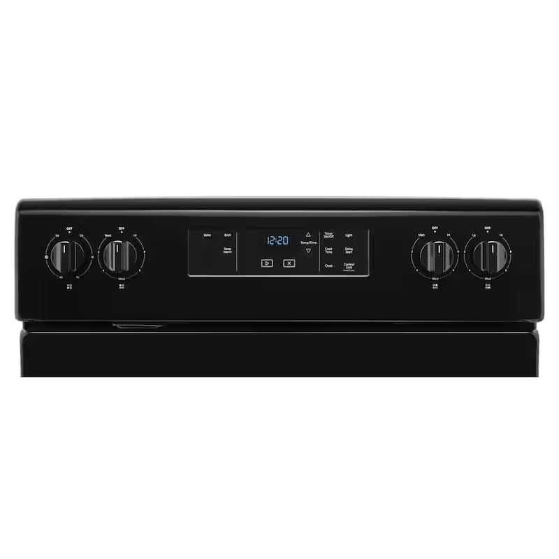 4-Burner Electric Range in Black with Storage Drawer N84274
