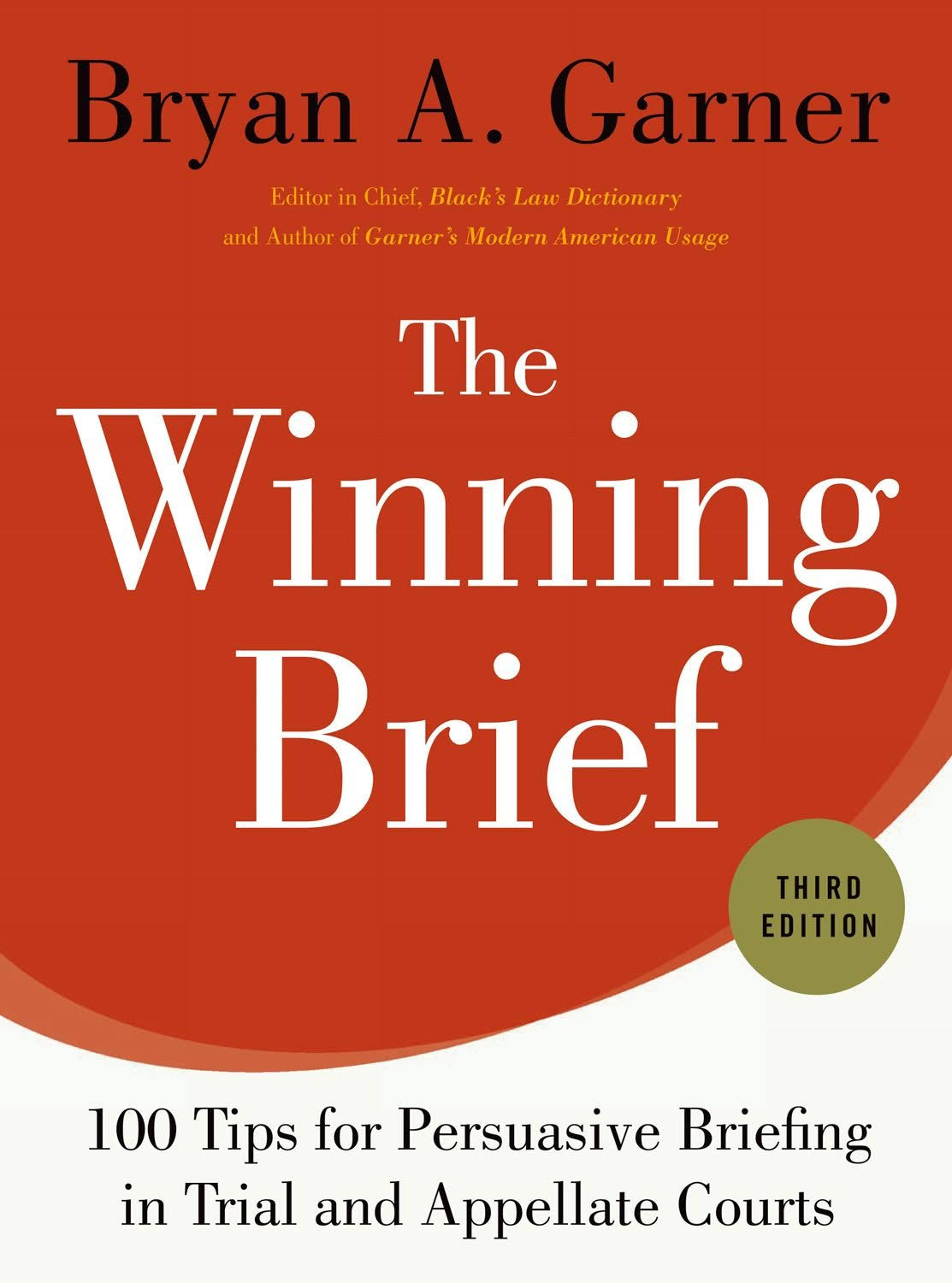 The Winning Brief Hardback P359978