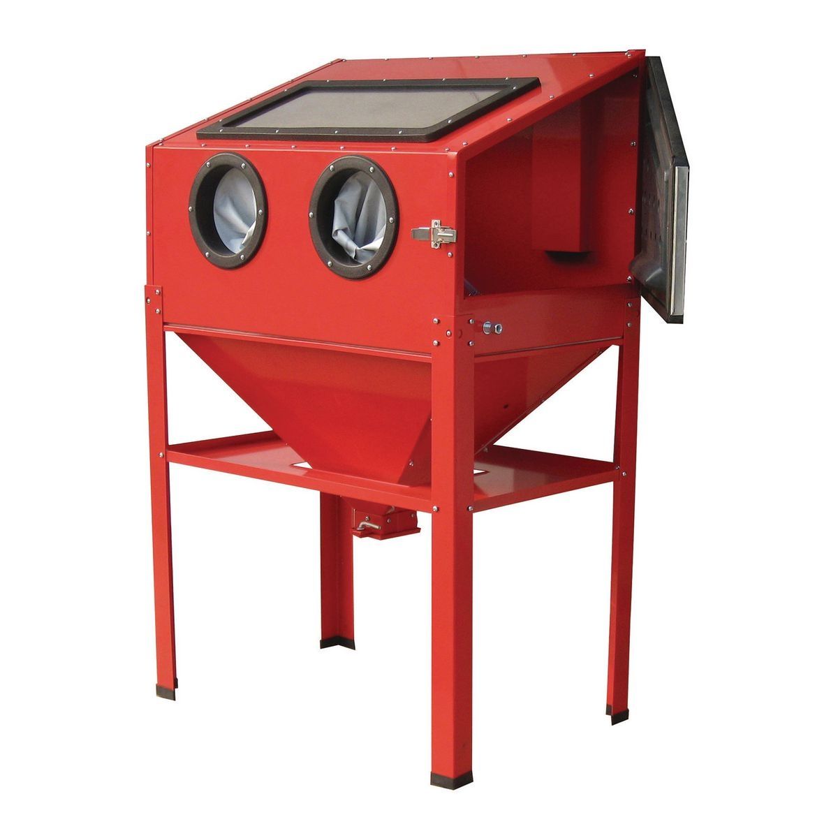 40 lb. Capacity Floor Abrasive Blast Cabinet Y412