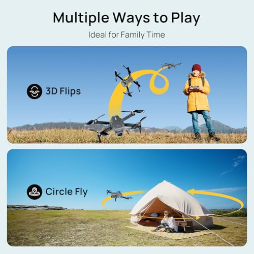 4k UHD Foldable RC Drones with Camera T9975