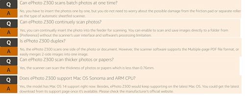 Photo Scanner 4x6 inch CCD Sensor A15294