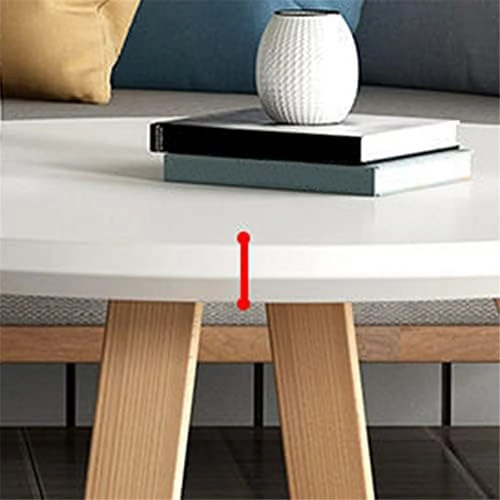 Solid Wood Round Pedestal Side End Table M373