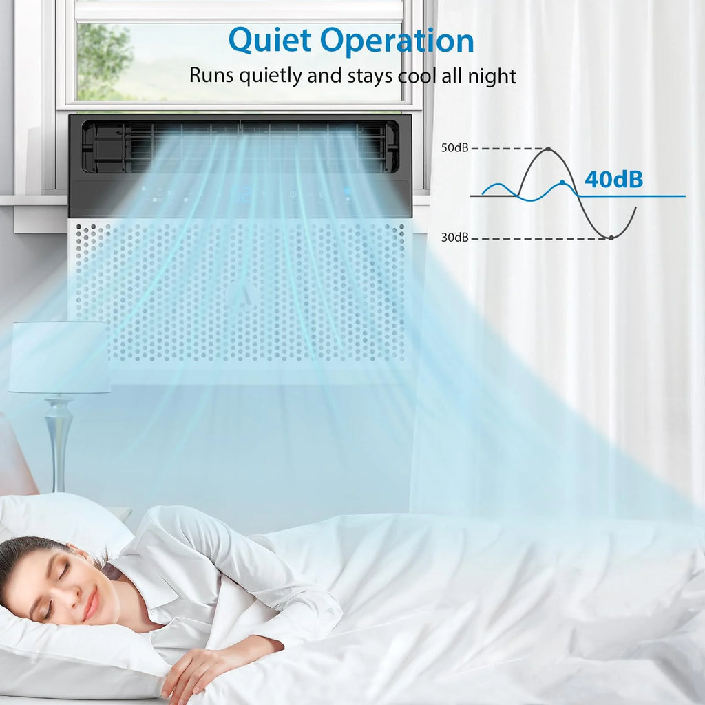 6000 BTU Window Air Conditioner with Remote Control F994