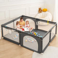 63x63'' Gray Baby Playpen A613536