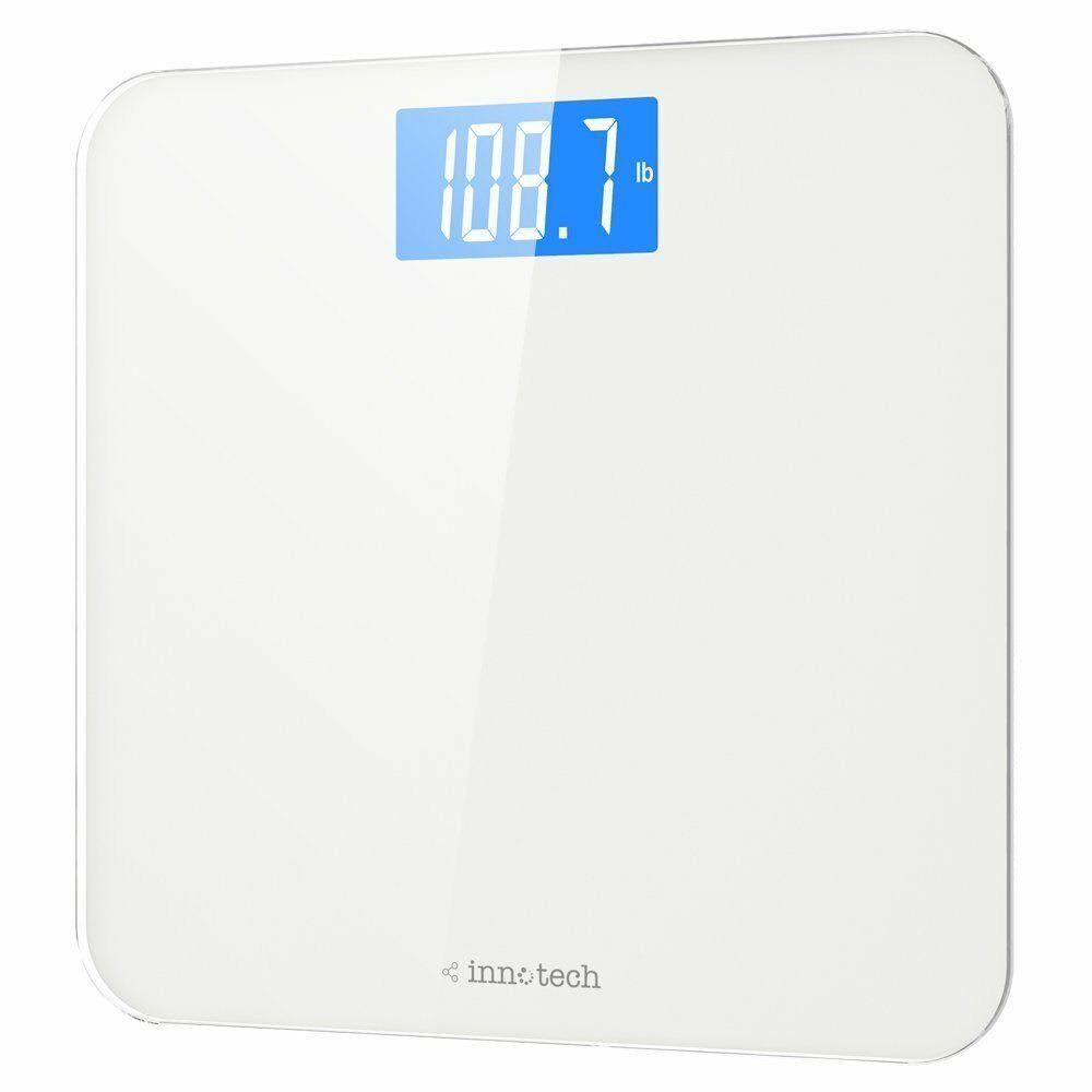 Digital Bathroom Scale with Backlit LCD E8752